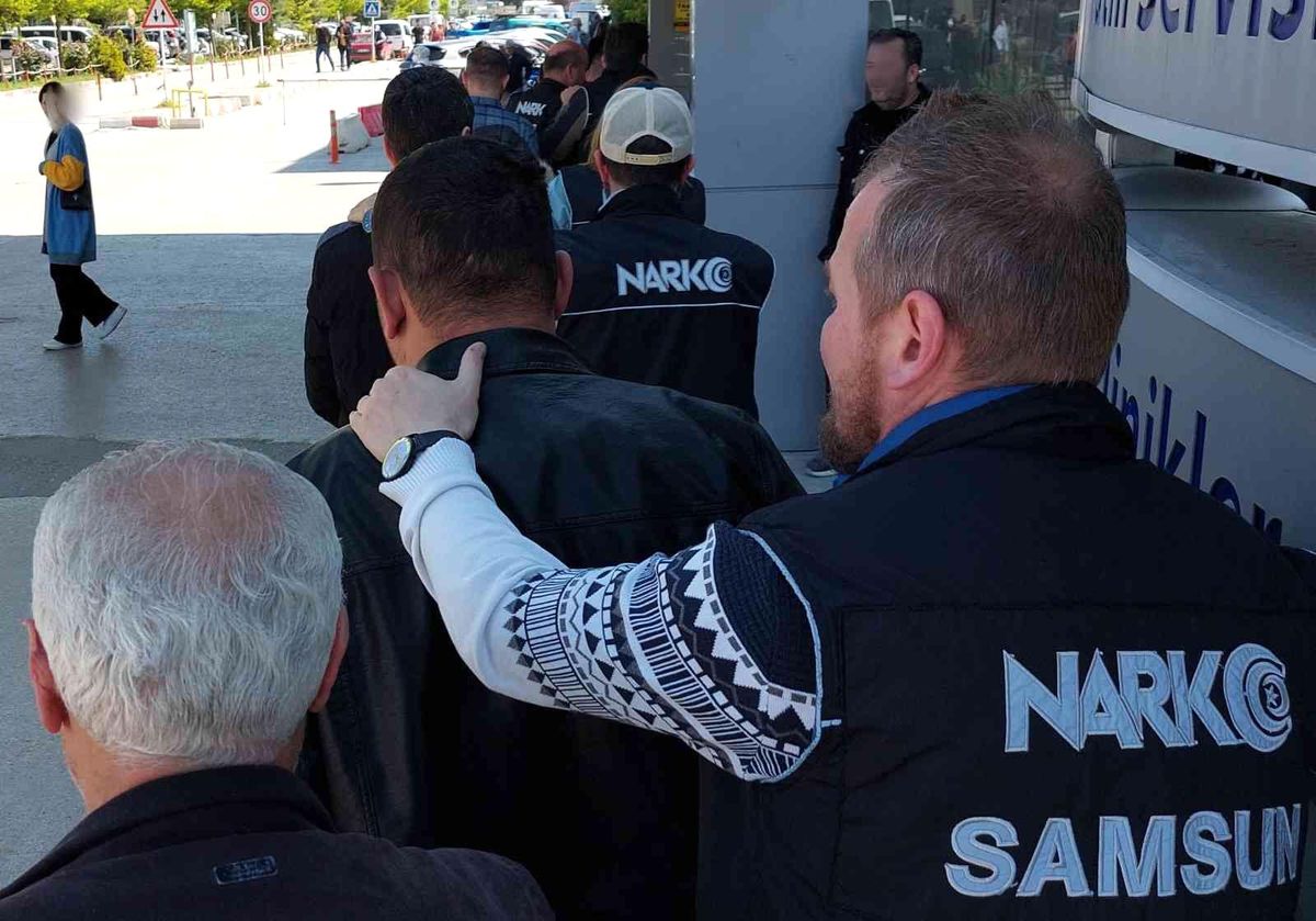 Son dakika haberi | Samsun\'da 4 kişi uyuşturucu ticaretinden tutuklandı