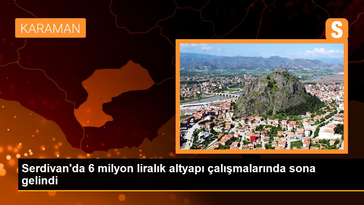 Serdivan\'da 6 milyon liralık altyapı çalışmalarında sona gelindi