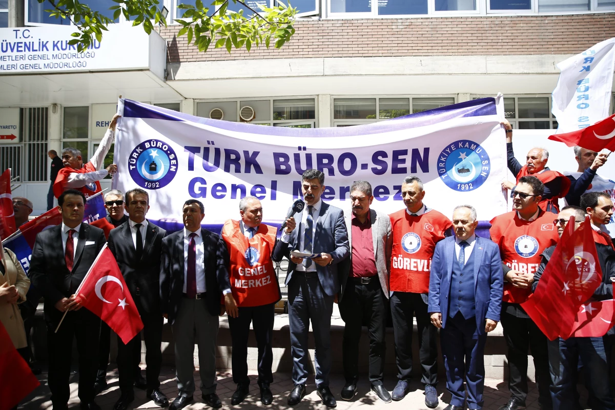 Türk Büro Sen üyeleri promosyon anlaşmasının gözden geçirilmesini istedi