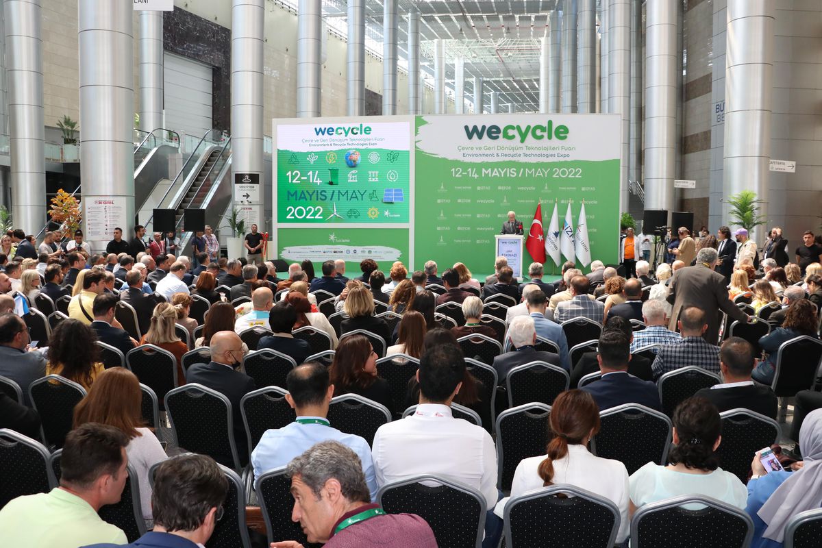 We-Cycle Çevre ve Geri Dönüşüm Teknolojileri Fuarı açıldı