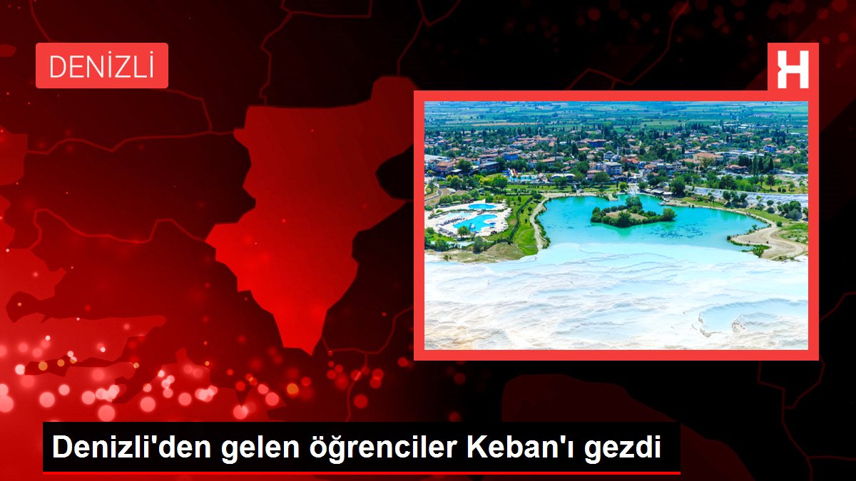 Denizli'den gelen öğrenciler Keban'ı gezdi