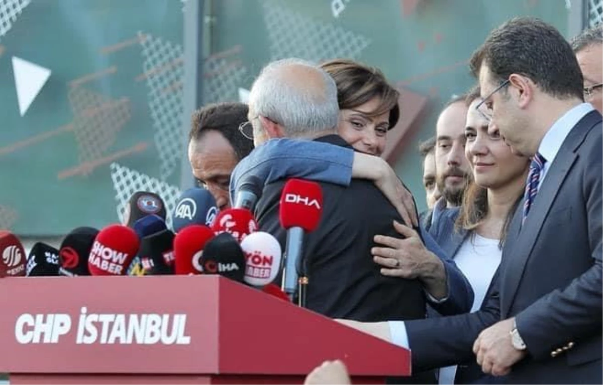 Kılıçdaroğlu ve Kaftancıoğlu\'nun ceza sonrası sarıldıkları o an: Canan cesurdur!