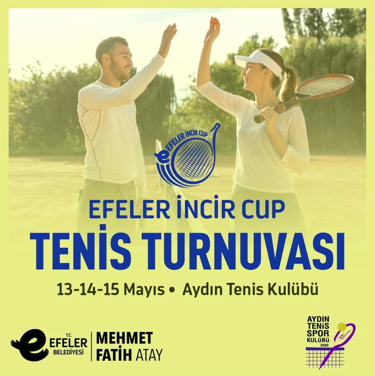 Efeler\'de \'İncir Cup Tenis Turnuvası\' heyecanı başlıyor