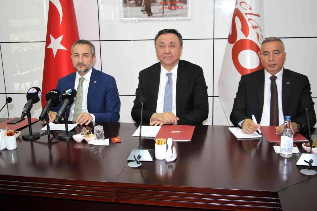 Elazığ\'da, \'Kırgızistan-Türkiye İş Fırsatları Toplantısı\' yapıldı