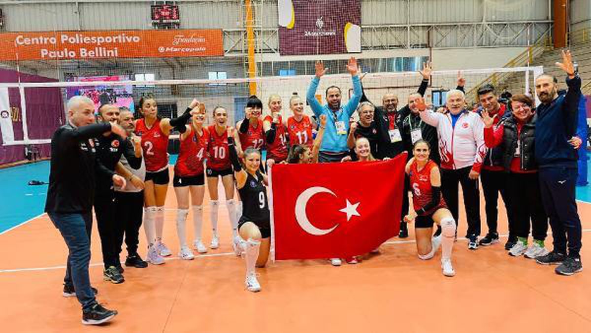 İşitme Engelliler Yaz Olimpiyatları\'nda, kadın voleybol takımı şampiyon oldu