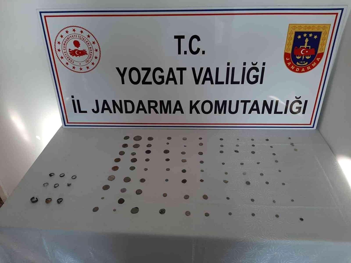 94 adet tarihi eser ele geçirildi