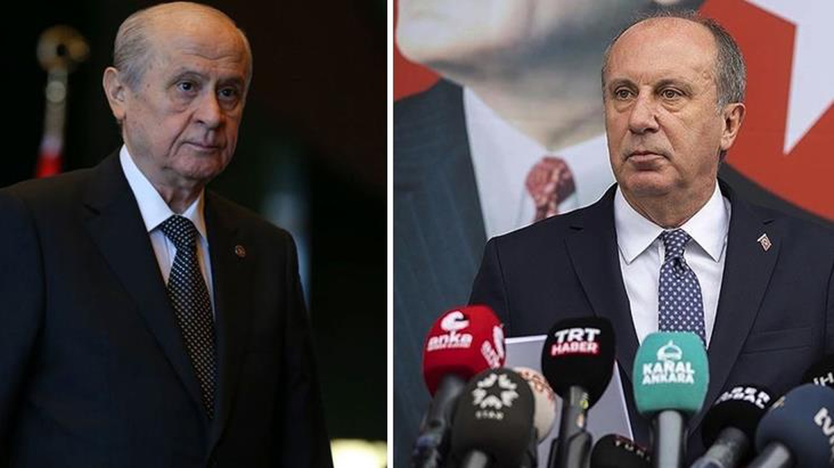 Devlet Bahçeli, Muharrem İnce\'yi aradı: En kısa sürede görüşelim
