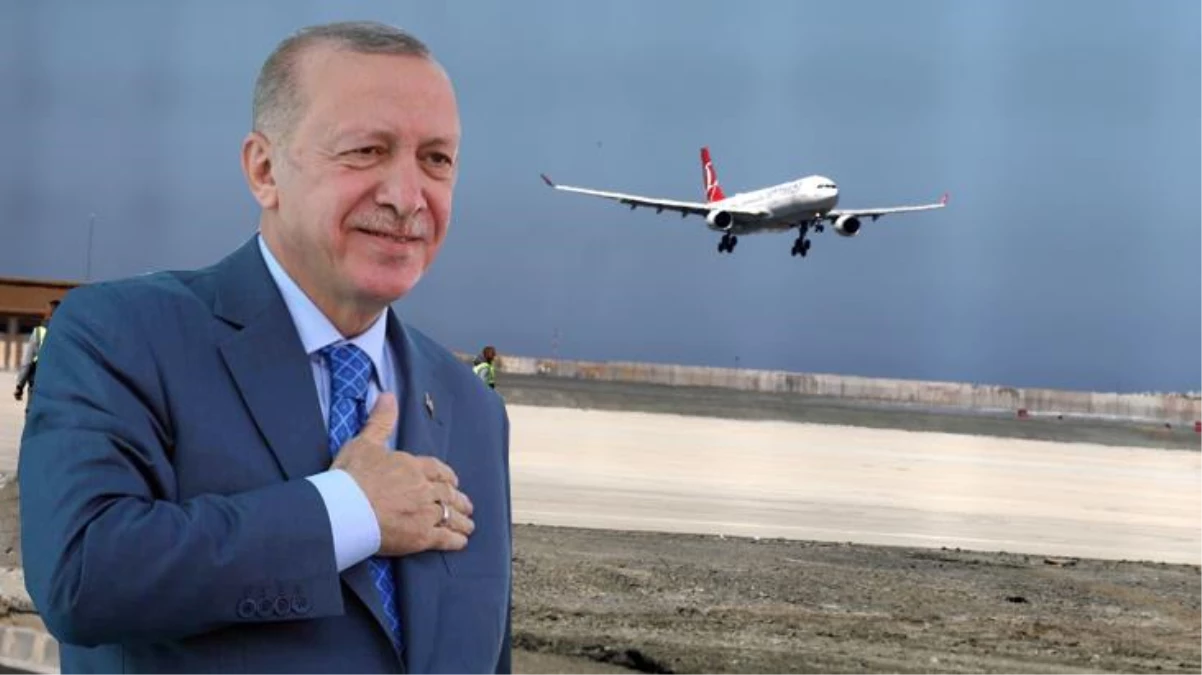 Cumhurbaşkanı Erdoğan, Rize-Artvin Havalimanı\'nın açılışında konuşuyor