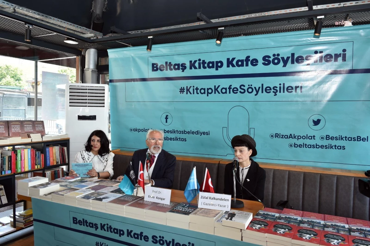 Emre Kongar ve Zülal Kalkandelen, Beşiktaş Beltaş Kitap Kafe\'de Okurlarıyla Buluştu