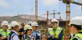 Kazakistan Enerji Bakanı Bolat Akçulakov Akkuyu'da