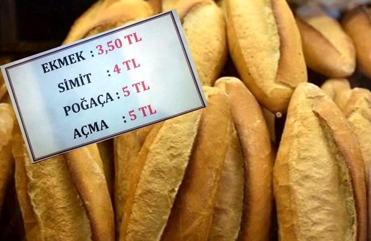 Milas\'ta Ekmek 3.50, Simit 4 TL oldu