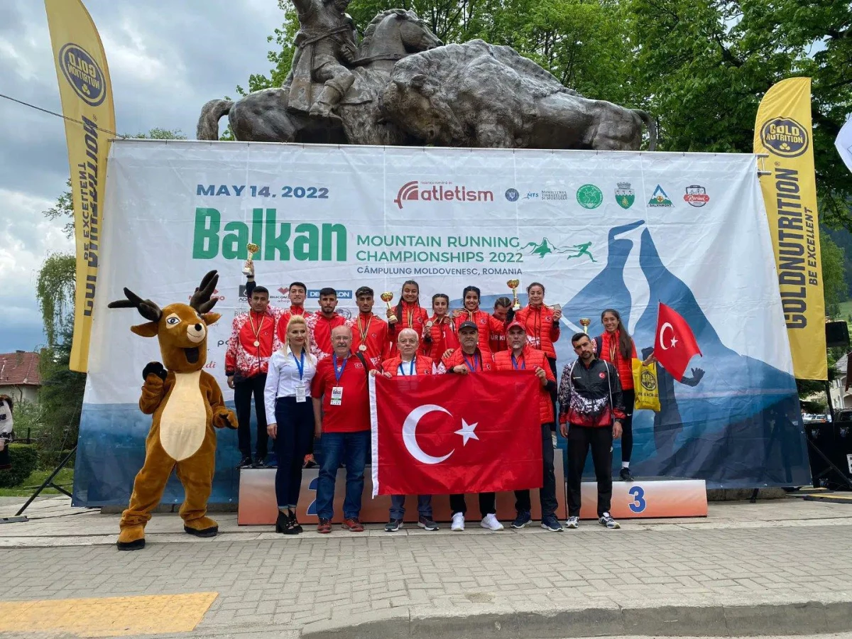 Milli atletlerden Balkan Dağ Koşuları Şampiyonası\'nda 4\'ü altın 7 madalya