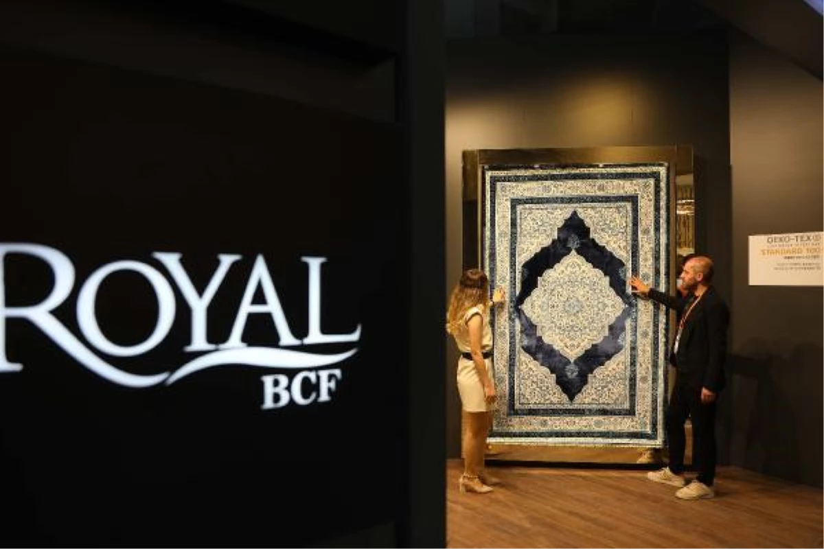 Royal Halı\'nın yeni koleksiyonu Uluslararası Halı Fuarı\'nda görücüye çıktı
