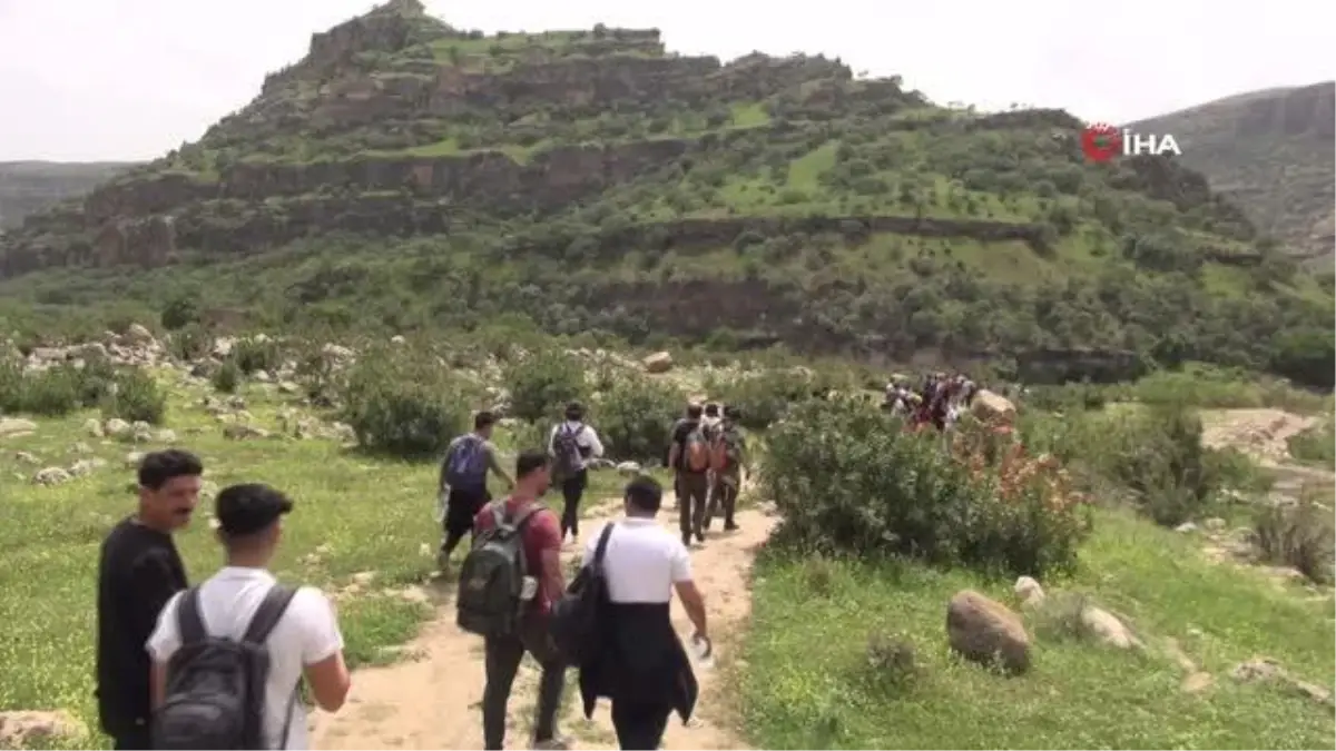 Şırnak Cehennem Deresi doğa severlerin ilgi odağı oldu