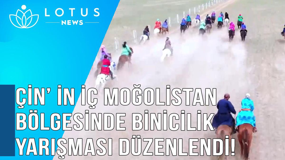 Video: Çin\'in İç Moğolistan Bölgesinde Binicilik Yarışması Düzenlendi