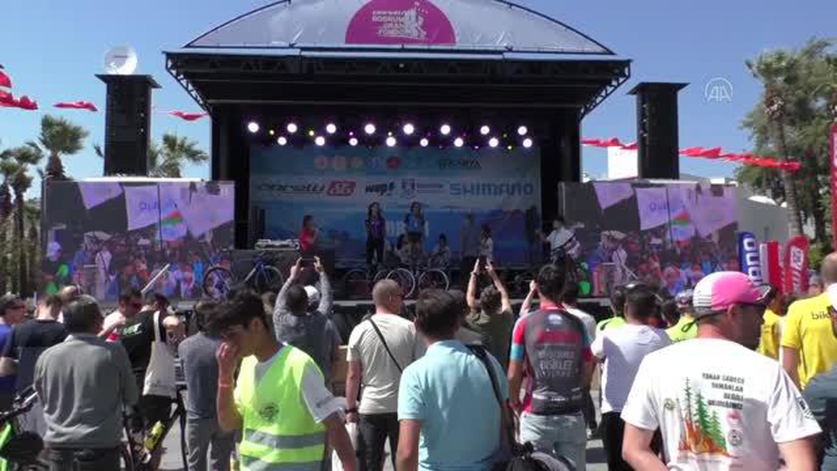 2. Uluslararası Corelli Bodrum Halikarnas GranFondo bisiklet yarışları tamamlandı