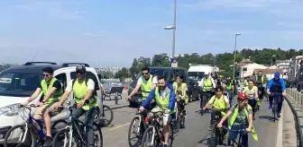 Beykoz'da pedallar sağlıklı yaşam için döndü