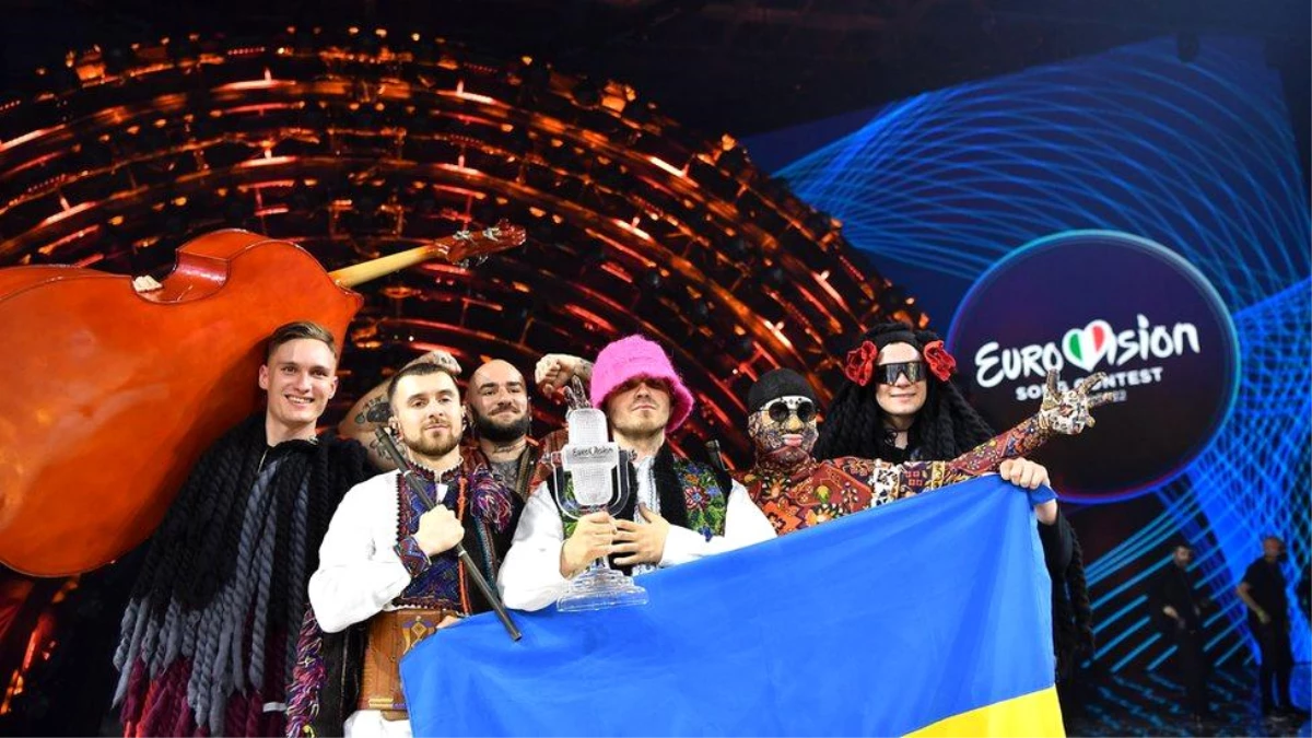 Eurovision 2022\'nin kazanını Ukrayna oldu
