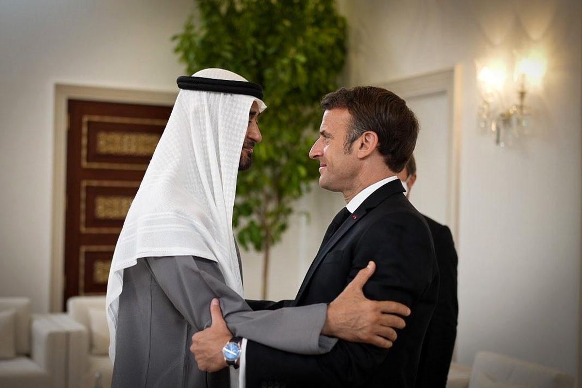 Fransa Cumhurbaşkanı Macron BAE\'de