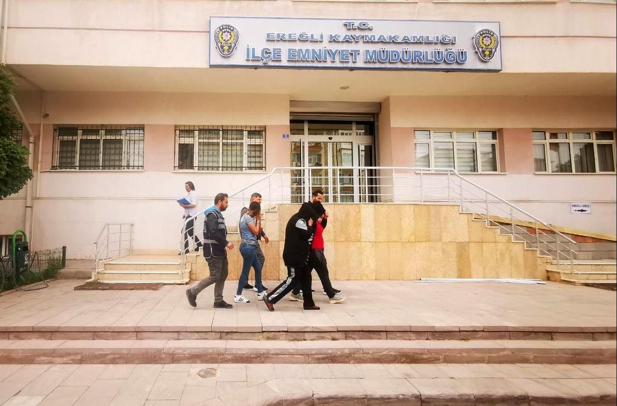 Son dakika haberi: Konya\'da yakalanan 3 hırsızlık şüphelisi tutuklandı
