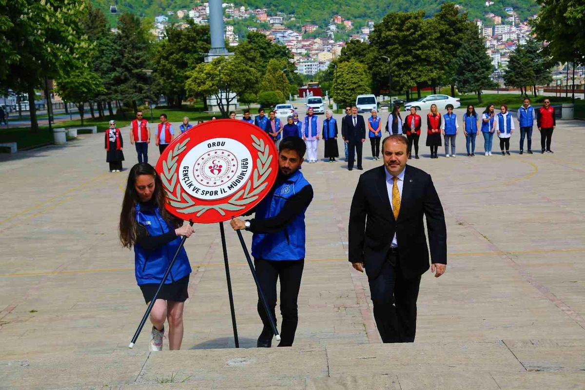 Ordu\'da Gençlik Haftası kutlamaları başladı