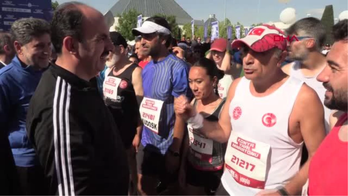 SPOR Konya\'da maraton heyecanı yaşandı