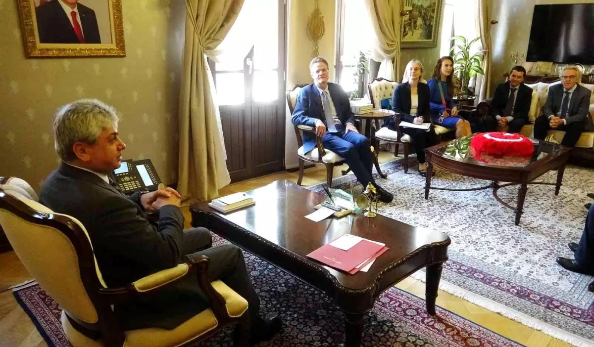 AB Türkiye Delegasyonu Başkanı Büyükelçi Landrut, Vali Doğan'ı ziyaret etti