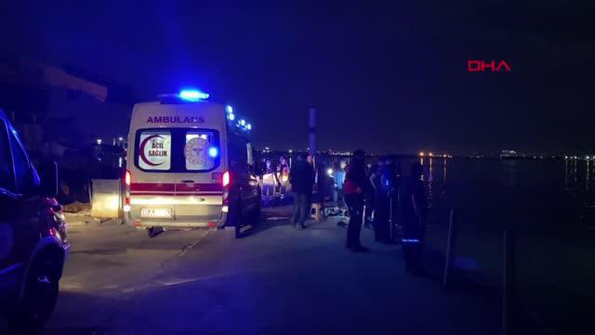 BALIK TUTAN ÇİFT DENİZE DÜŞTÜ, FURKAN ÖLDÜ, MİNE'NİN TEDAVİSİ DEVAM EDİYOR