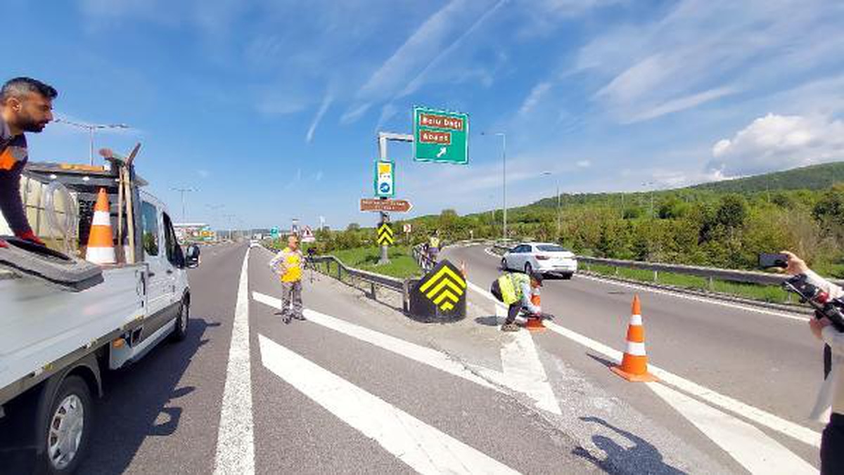 BOLU DAĞI TÜNELİ\'NİN İSTANBUL YÖNÜ 35 GÜN TRAFİĞE KAPATILDI