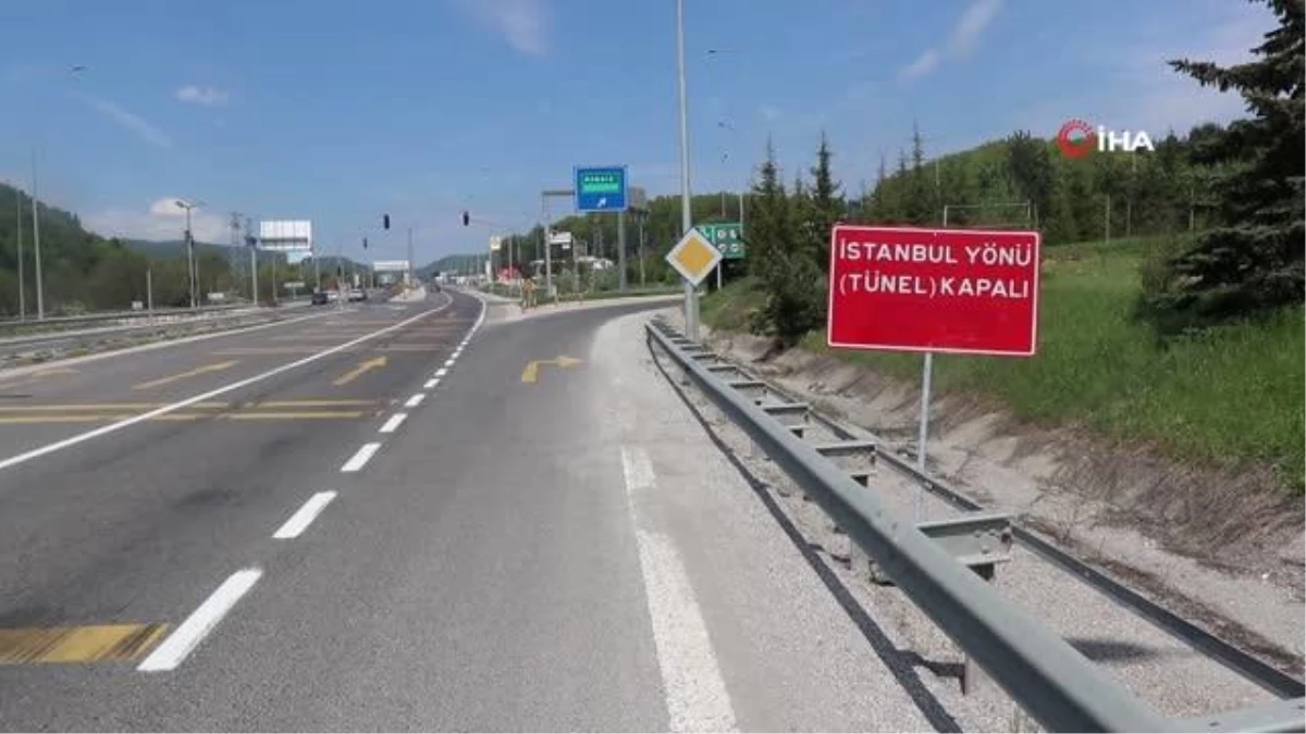 Bolu Dağı Tüneli\'nin İstanbul yönü 35 gün trafiğe kapatıldı
