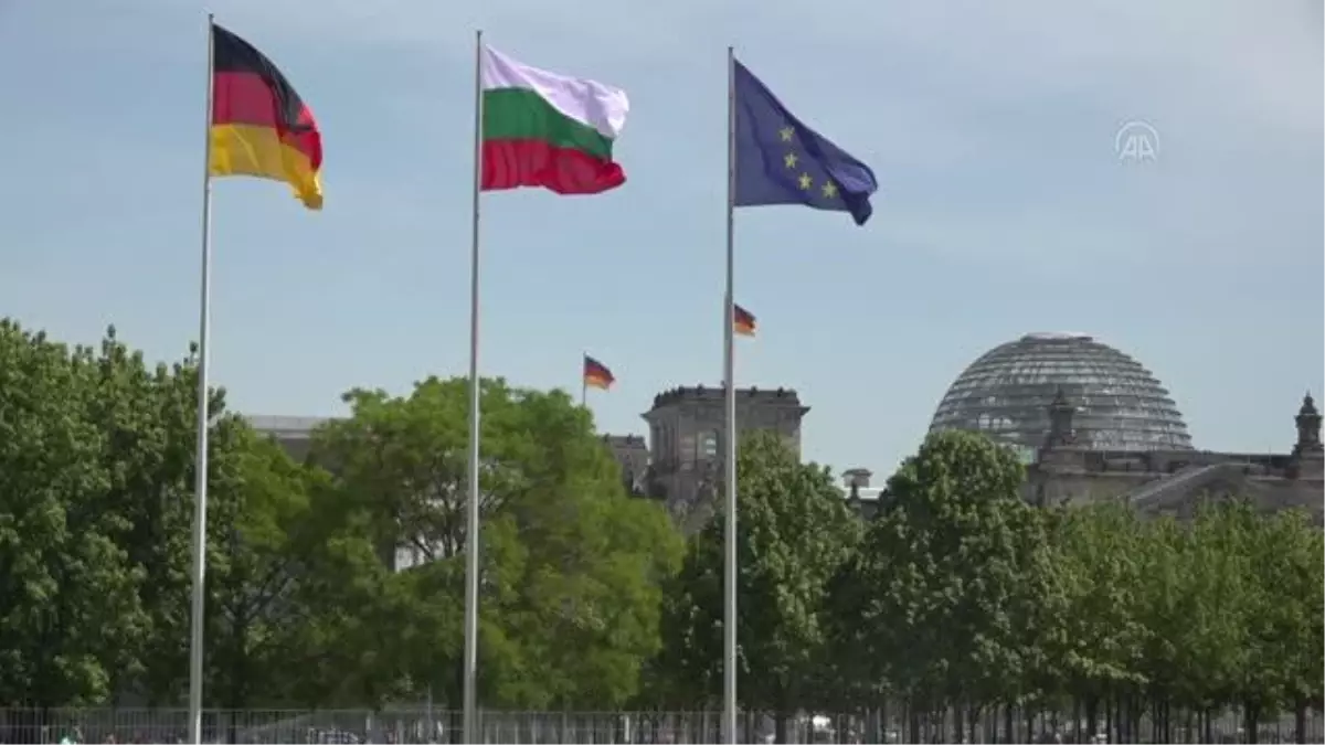 Bulgaristan Cumhurbaşkanı Rumen Radev Berlin'de