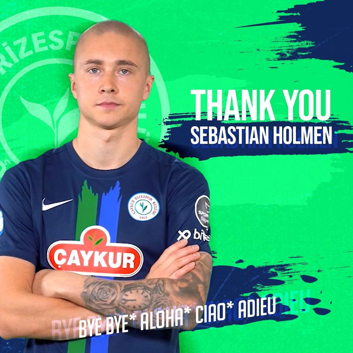 Çaykur Rizespor, Sebastian Holmen ile yollarını ayırdı