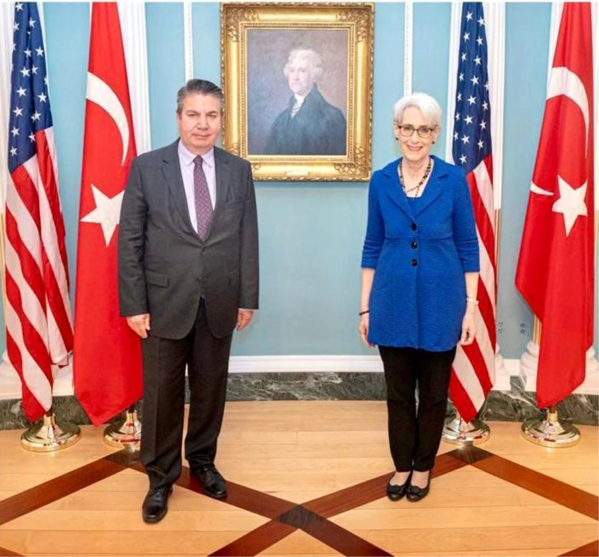 Dışişleri Bakan Yardımcısı Önal, ABD\'li mevkidaşı Sherman ile Washington DC\'de bir araya geldi