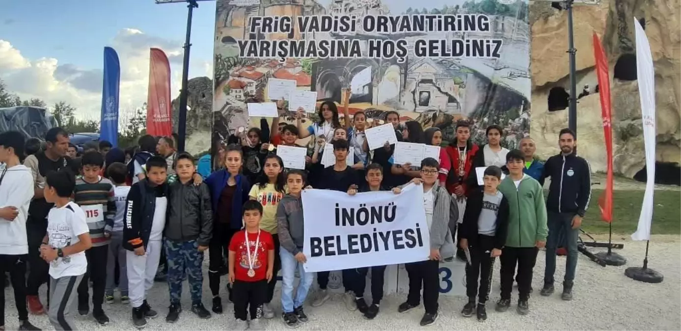 İnönü Belediyesi Oryantiring Takımı madalyalara doymuyor