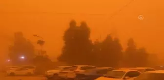 Irak'ta kum fırtınası nedeniyle eğitime ara verildi (2)