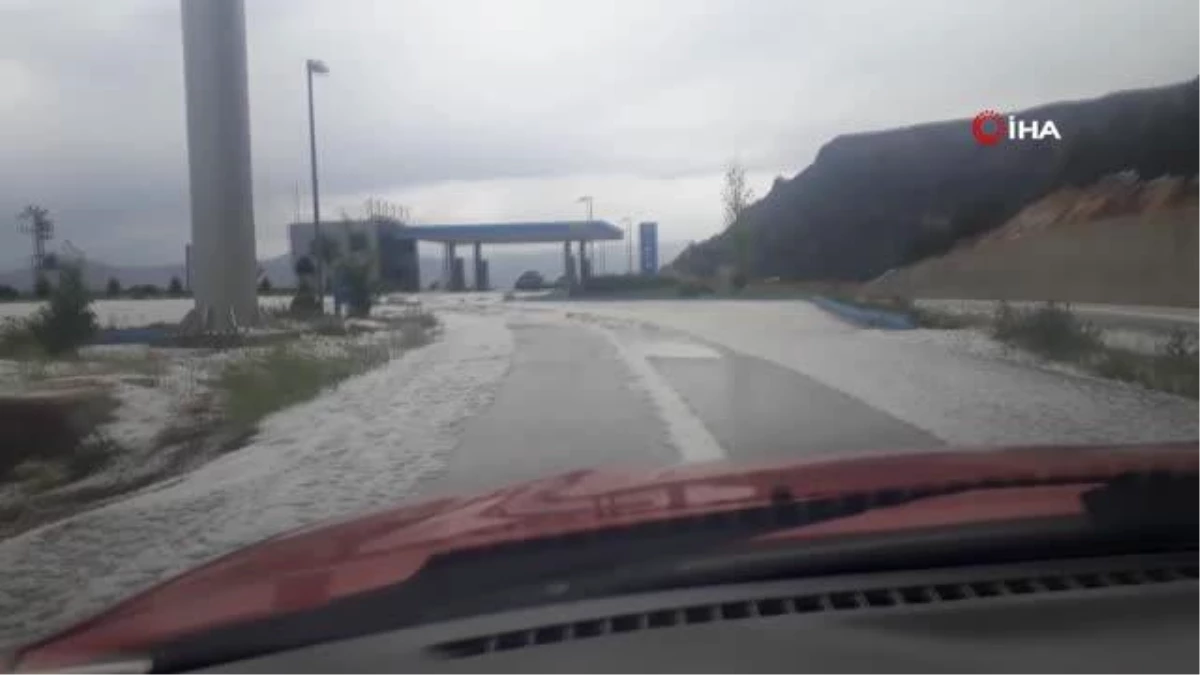 Karaman\'da dolu yağışı tarım arazilerine zarar verdi