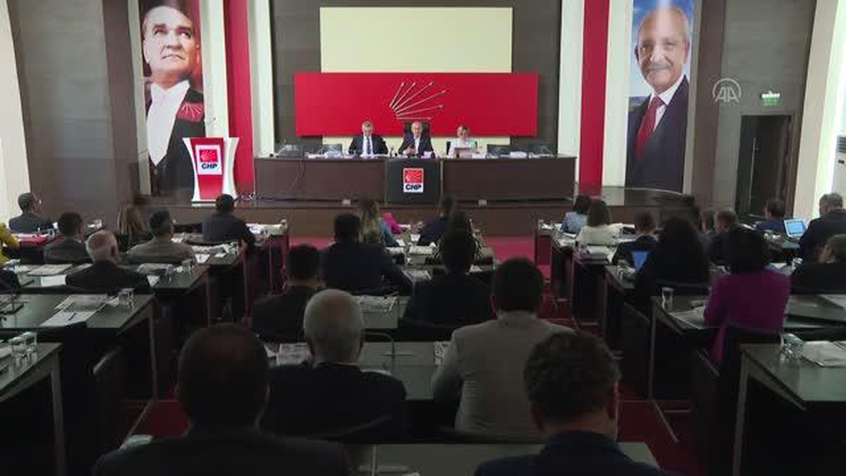 Kılıçdaroğlu, Parti Meclisi Toplantısına başkanlık etti