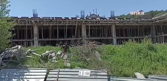 Kütahya'nın Domaniç İlçesindeki Hastane İnşaatı Durdu