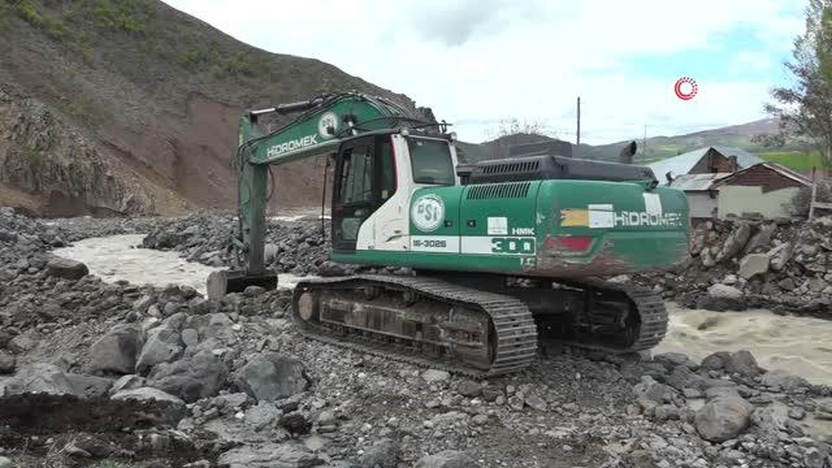 Muş'ta sağanak yağış taşkına neden oldu