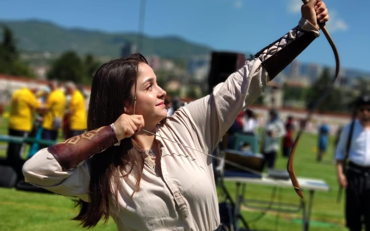 Şanlıurfalı bayan sporcu 3'cü oldu