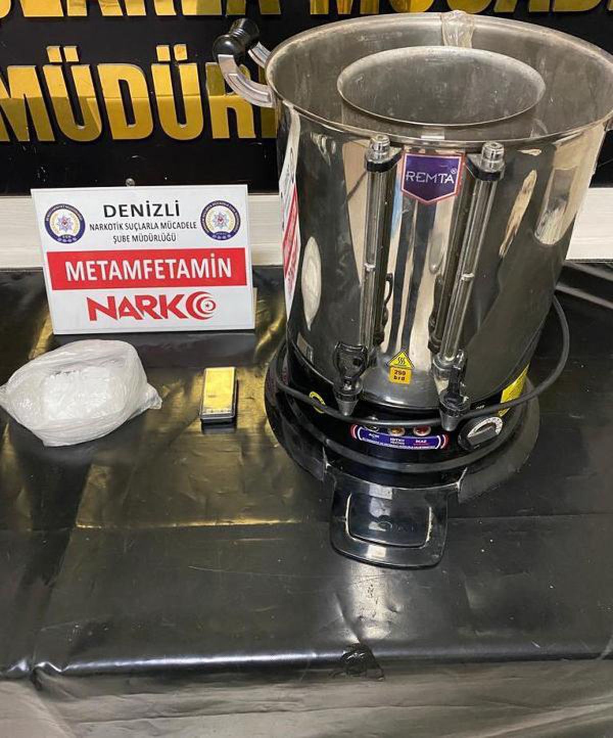 Semavere gizlenmiş uyuşturucuyla ilgili 2 tutuklama