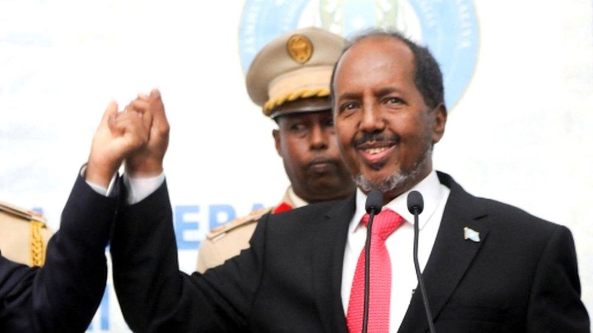 Somali\'de eski devlet başkanı Hasan Şeyh Mahmud 214 oyla yeniden seçildi