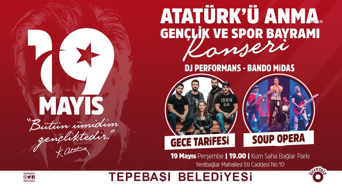 Tepebaşı Belediyesi\'nden 19 Mayıs Konseri