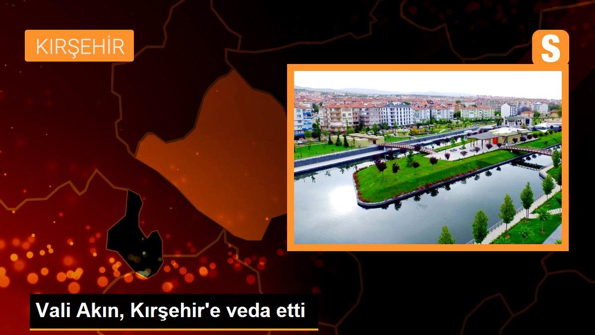 Vali Akın, Kırşehir\'e veda etti