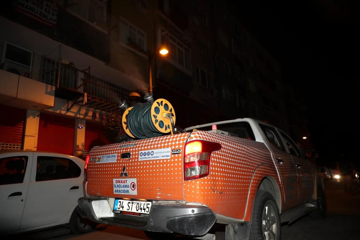 Zeytinburnu\'nda sivrisinek ile mücadele