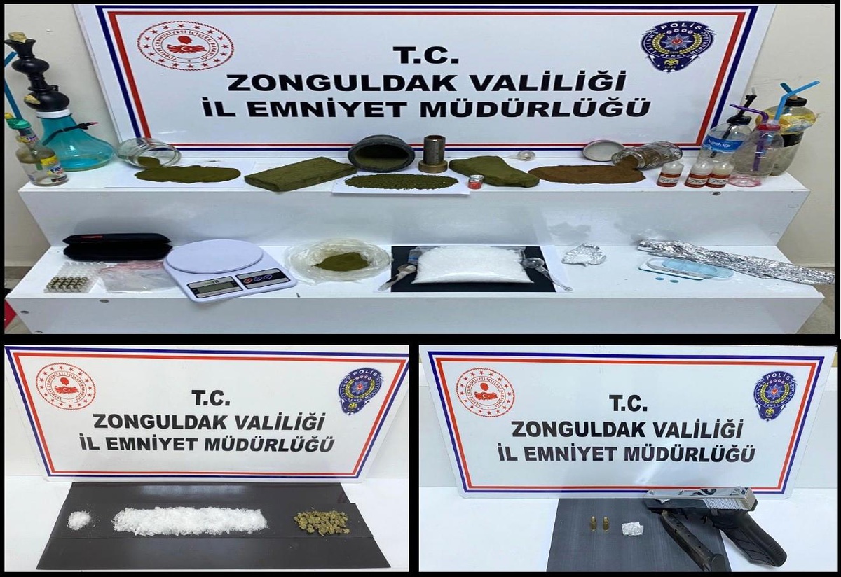 Zonguldak\'ta uyuşturucu şebekesi çökertildi