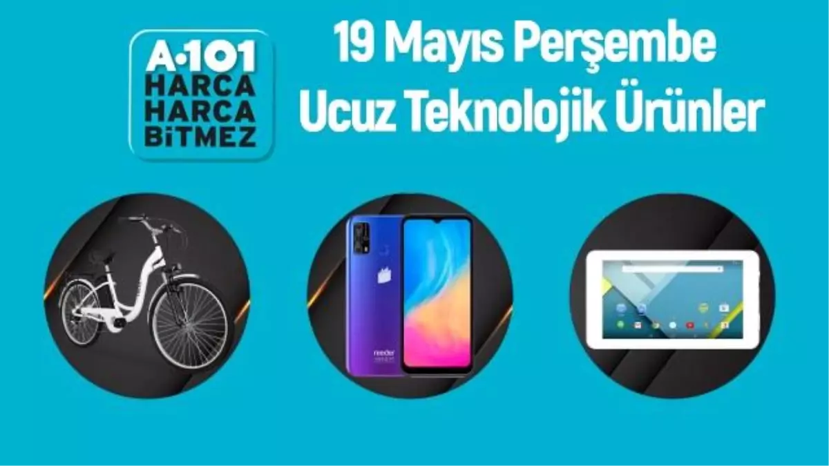 19 Mayıs\'ta A101\'e gelecek ucuz teknolojik ürünler!