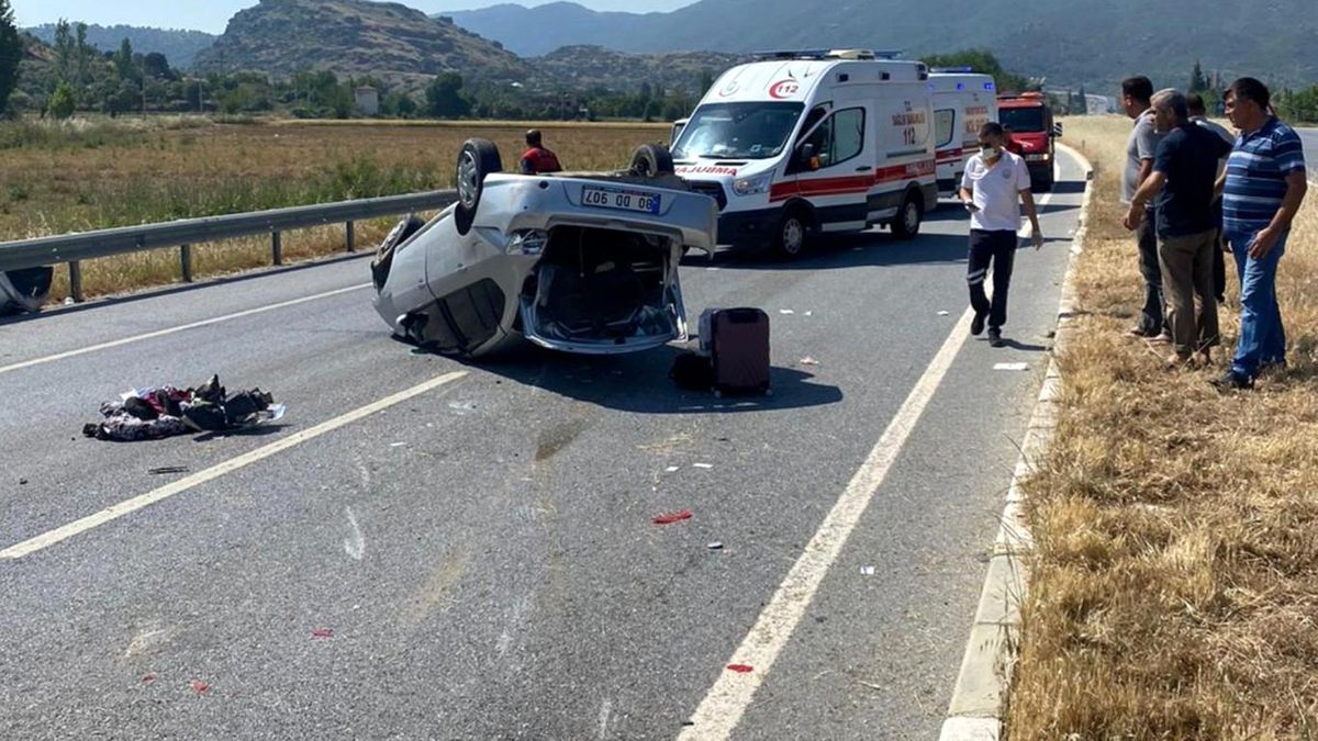 Çine\'de trafik kazası: 2 yaralı