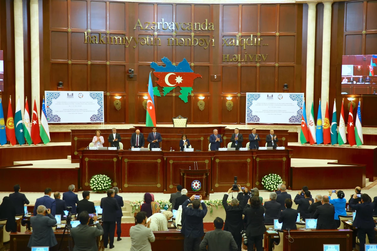 Ekonomik İş Birliği Teşkilatı Parlamenter Asamblesi dönem başkanlığı Azerbaycan\'a geçti