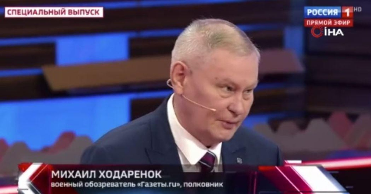 Son dakika haberi! Emekli Rus Albay canlı yayında Rusya\'nın Ukrayna\'ya saldırılarını eleştirdi